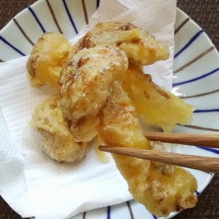 早松茸（サマツ）の天ぷら